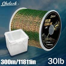 خيط صيد Chelesh Bionic منقط 500م/546ياردة، خيط صيد نايلون غير مرئي 300م/328ياردة 0.14مم-0.45مم منخفض التمدد، قطع سريع للماء، خيط صيد الكارب - متعدد الألوان - مشاهدة 26