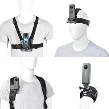 Accessory Kit For Insta360 X5/X4/X3/A Pro/Go3S - Action Camera Chest/Backpack/Head Strap Mount Combination, Compatible With Hero 13-10, Osmo 360, Action 5 - Multicolor - View 1