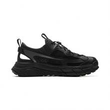 LI-NING Outdoor Hiking Water Shoes Non-Slip Durable Outsole Breathable Mesh Slip-On Sneakers AGHW003 - Black - View 2
