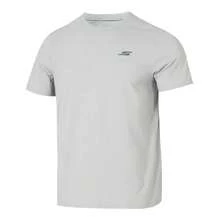 Skechers Camiseta Masculina de Secagem Rápida com Ajuste Solto, Gola Redonda e Manga Curta, Top Esportivo Versátil para Corrida e Deslocamento - Cinza - Visão 5
