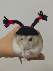 Hamster Decorative Knitted Knitted Hat Photo Prop Animal & Plant Shaped Cute Accessory Parrot Hat Snake & Lizard Accessory - Multicolor - View 18