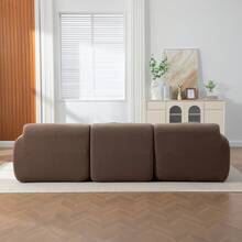 Modular Sofa Chenille 3 Seat Camel - Camel 3 Seat - View 7