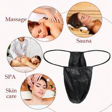 60pcs Women's Disposable Set, Comfortable Underwear, SPA Top, Bra, Camping, Outdoor, Travel Essentials - 30 Bra + 30 Underwear - View 12
