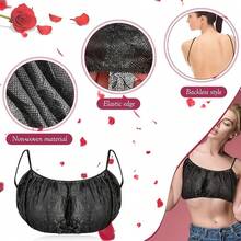 60pcs Women's Disposable Set, Comfortable Underwear, SPA Top, Bra, Camping, Outdoor, Travel Essentials - 30 Bra + 30 Underwear - View 11