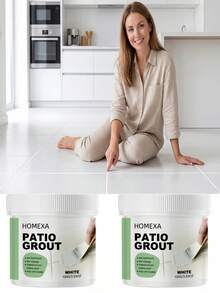 100g White/Grey Tile Grout Sealant For Daily Home Use, Tile And Floor Gap Repair, Portable - A - View 2