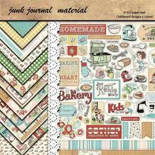 12pcs Vintage Floral Paper Stickers, Mixed Color Rectangular Disposable Decals For Journaling, DIY Crafts And Art Projects - Multicolor - View 4