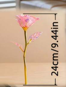Artificial Roses, Perfect Choice For Valentine's Day, Christmas, Thanksgiving, Mother's Day | Ideal Gift For Anniversary, Birthday And Wedding | Party And Holiday Decoration, Home Decor, Outdoor Decor - Pink - View 5