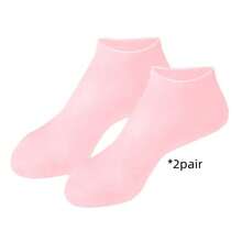 2/4pcs Silicone Foot Moisturizing Socks, Suitable For Cracked And Dry Feet, Personal Foot Care Product, Can Be Used With Foot Cream, High Elasticity Silicone Moisturizing Socks - Moisturizing Socks - View 12