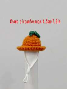 Hamster Decorative Knitted Knitted Hat Photo Prop Animal & Plant Shaped Cute Accessory Parrot Hat Snake & Lizard Accessory - Multicolor - View 35