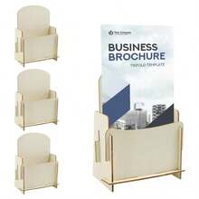 3 Sets Wooden Display Stands, Wooden Display Racks, Home Decor Display Stands, Home Storage - A - View 7