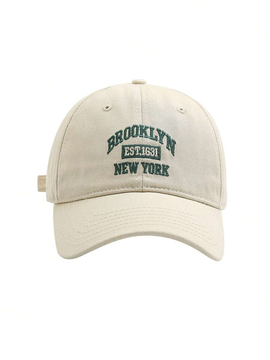 1pc Beige Oversized Sun Protection Versatile Baseball Cap, Women's Trucker Hat, Y2K Style Halloween, Christmas, Back To School Gift