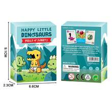 Happy Little Dinosaurs Adolescent Crisis Official Expansion Board Game Card Pack, Cute Cartoon Dinosaur Card Refill Pack, Suitable For Family And Friends Party Game Night - Multicolor - View 10