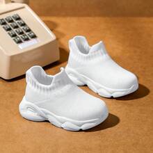 1 Pair Baby EVA Soft Sole Breathable Slip-On Fashion Casual Shoes - White - View 16