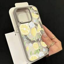 [Livrare 24h din DE/FR/ES] Husa pentru telefon Apple 17 16 15 Promax 21 22 23 24 25 26 Ultra Galaxy - Noua husă Apple Lemon pentru iPhone 16 Pro Max, 16 Plus, 15 Pro, 14, 13, 12 și 11, cu atracție magnetică - A - Vizualizare 2