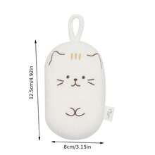 Soft Cat-Shaped Bath Sponge, Gentle Exfoliating Body Scrubber, Suitable For Sensitive Skin - Multiple Styles - View 7