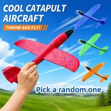 Hand-Thrown Boomerang Airplane, EPP Foam Material Outdoor Toy, Durable Crash-Resistant Hand-Launched Glider Airplane, Flight Model Gift - Multicolor - View 10