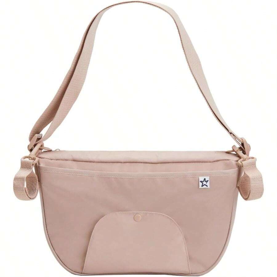 Crossbody Diaper Bag With Portable Changing Pad Easy Access Wipes Pocket With Multiple Compartments Bottles, Diapers And Snacks Waterproof And Easy - Multicolor - View 1