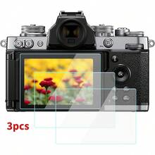 3片裝 Z30/Z50/Z50II/Z5/Z6/Z6II/Z6III 螢幕保護貼，9H 高硬度，防刮耐磨，超清晰顯示，防指紋塗層，全螢幕覆蓋，無氣泡，強化玻璃材質，保護相機免受刮傷與磨損 - 查看 1