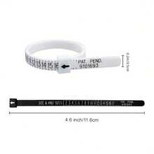 2/3/5Pcs Reusable Ring Sizer Measuring Tool, Suitable For Ring Size Adjustment - Multicolor - View 6