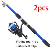 Portable Telescopic Rotating Fishing Rod And Reel Set, Includes Soft Lures, Crayfish Baits, Hard Lures, Sinkers, Swivels, Hooks And Storage Bag, Freshwater And Saltwater Universal Travel Fishing Gear Set, Suitable For Beginners - Set - View 12