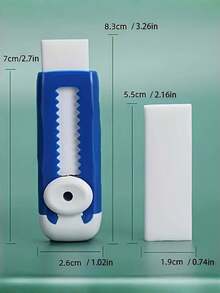 4pcs/2pcs/1pc Retractable Eraser, Ultra Clean No Residue Non-Crumbling Corrective Eraser, Student Stationery, Back To School Essential, Reward Gift, Back To School (Random Style) - A - View 6