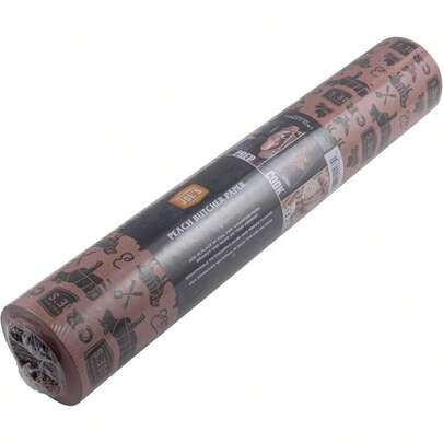 Peach Butcher Paper - 18inx Ft Roll, Made In USA, HeatResistant Breathable BBQ Wrapping Paper Meats