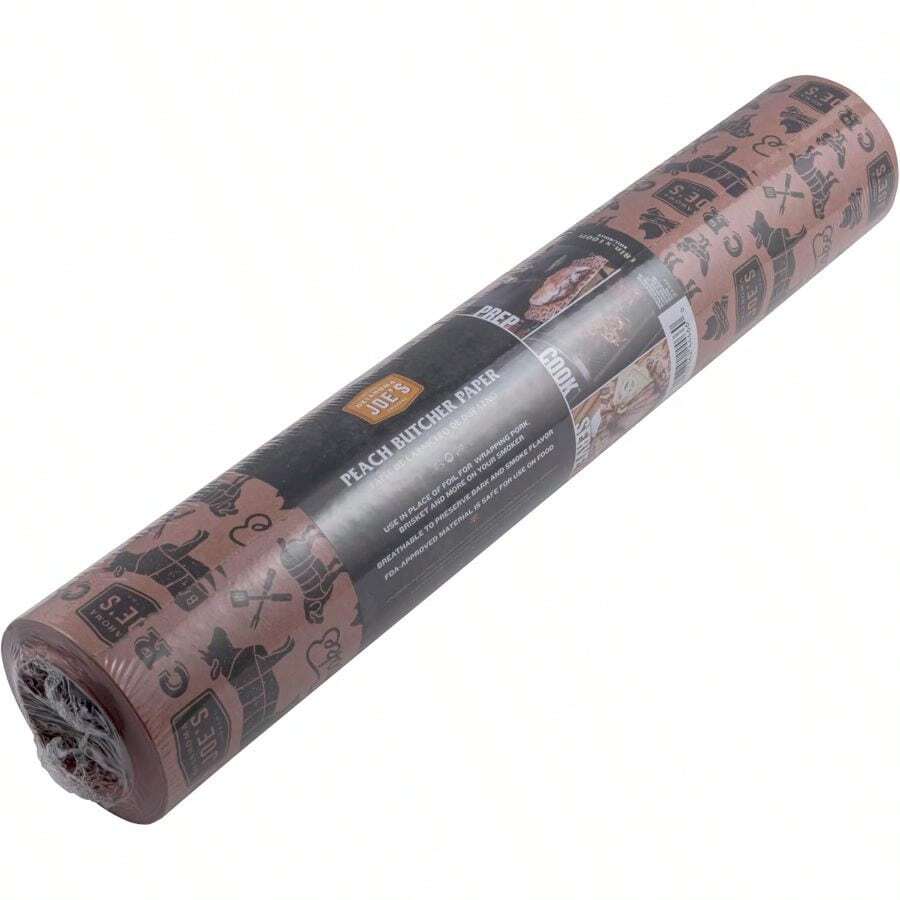 Peach Butcher Paper - 18inx Ft Roll, Made In USA, HeatResistant Breathable BBQ Wrapping Paper Meats - 18-in X -ft + Butcher Paper - View 1