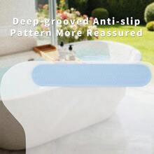CureSquad Widen Waterproof Cast Covers Shower Leg Reusable Shower Sleeve Leg After Surgery, Double Deep-Grooved Anti-Slip Strips On Sole, Watertight Adult Cast Protector - Blue - View 3