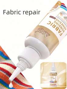 30ml/50ml - Strong Washable Fabric Glue - For Sewing, DIY Crafts And Clothing Repair - Transparent Glue, No Sewing Required, Easy To Apply, With Precision Nozzle, Suitable For Soft Non-Woven Fabric, Daily Home Use - Cream - View 2