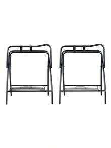 Folding Saddle Rack 28 X 19 X 37. 5 In Freestanding Horse Saddle Stand Portable Horse Blanket Holder Heavy Duty Steel Saddle Rack For English And Western Saddles Tack Storage Black - 28 X 19 X 37.5 In - View 6
