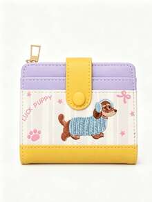 XD Sausage Dog Design Wallet, Fashionable Card Holder, Portable Coin Purse, Elegant Texture Children's Wallet, Mini Wallet, Wallet, Small Wallet, Cute Wallet, Travel Essential Wallet, Summer Coin Purse, Holiday Gift, Graduation Gift, Teacher Appreciation Gift, Children's Birthday Gift, - Multicolor - View 9