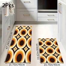 1pc Pattern Printed Long Runner Mat, Home Floor Mat, Doorway Entrance Mat, Indoor Entryway Mat, Bedroom Bedside Mat, Kitchen Mat, Kitchen Long Runner Mat, Suitable For Living Room, Laundry Room, Bathroom - Multicolor - View 13