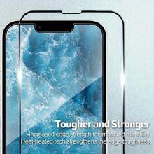 2 peças Protetor de Ecrã de Vidro Sinterizado com Dureza 9H, Desenvolvido para iPhone 11 até 16 Pro Max - Com Superfície Lisa, Tecnologia Antimanchas de Impressão Digital, Resistência a Estilhaçamento, Proteção Contra Riscos e Instalação Fácil - 2 unidades - Ver 2
