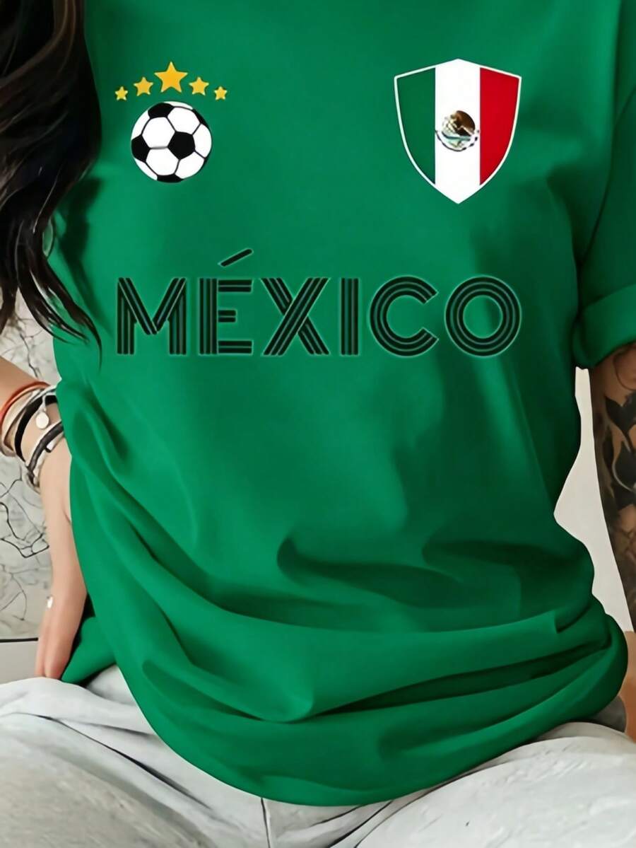 Women T-Shirts - 綠色 - 查看 1