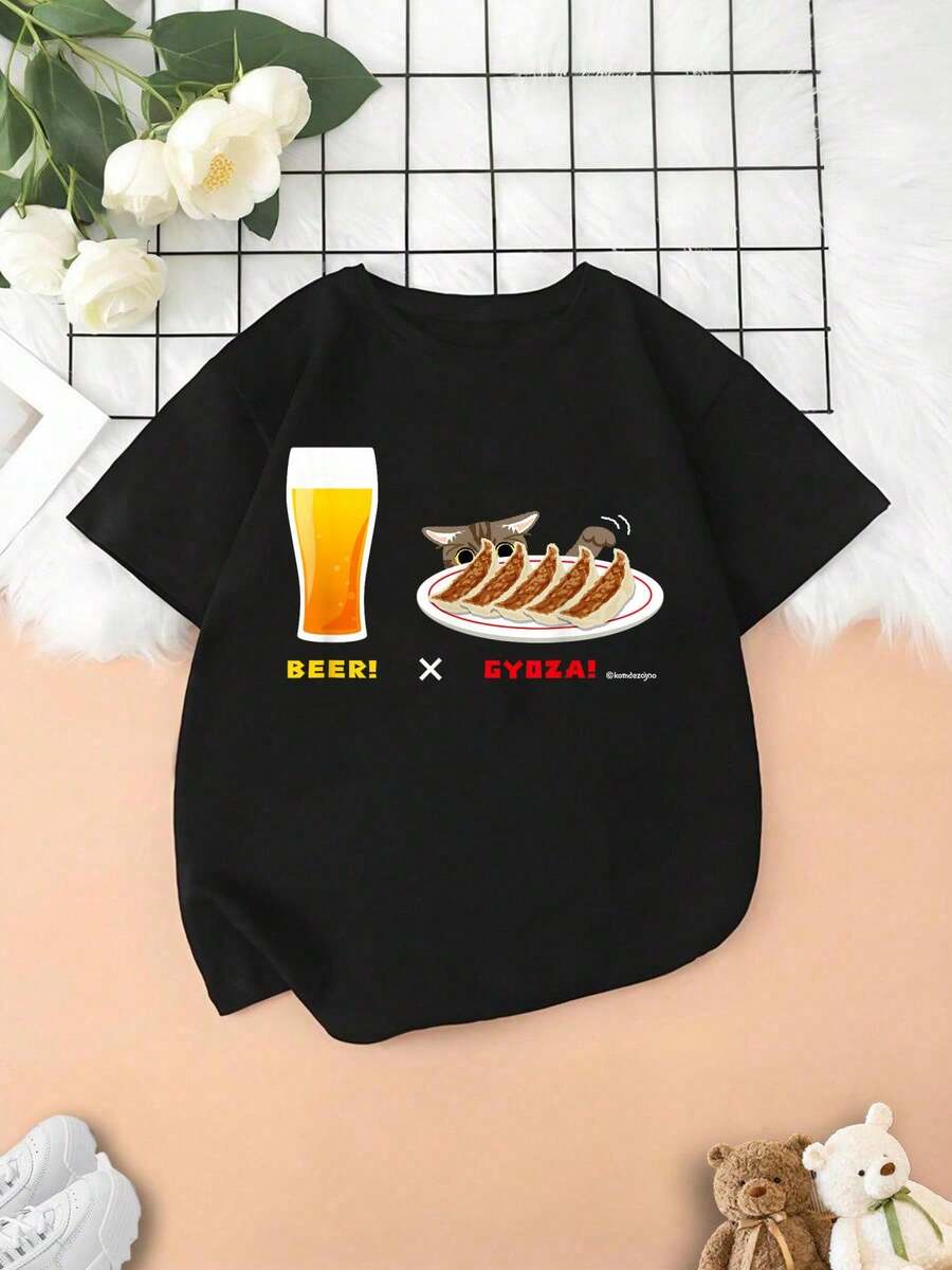 Tween Girls T-Shirts - Black - View 1