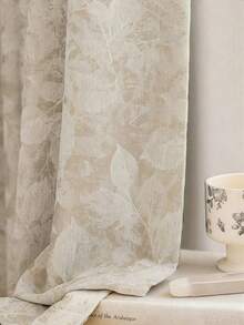 1pc Full Blackout Thermal Insulated Curtain Fabric - 99% UV Resistant Polyester, Rod Pocket Hanging, Non-Bleachable Plain Weave, Bedroom Artistic Theme, Coated Blackout Thermal Insulated, Noise Reduction - Perfect For Deep Sleep In Bedrooms, Farmhouses And Schools (280g Fabric Weight) - Multicolor - View 10