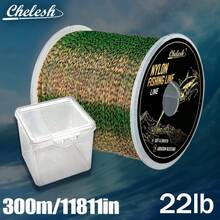 خيط صيد Chelesh Bionic منقط 500م/546ياردة، خيط صيد نايلون غير مرئي 300م/328ياردة 0.14مم-0.45مم منخفض التمدد، قطع سريع للماء، خيط صيد الكارب - متعدد الألوان - مشاهدة 18