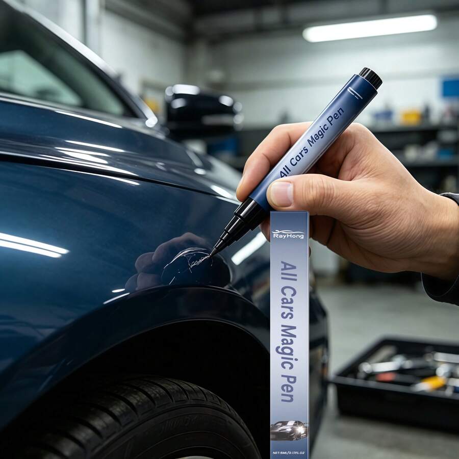 rayhong Scratch Repair Car Paint Touch-Up Pen, Car Scratch Care Pen, Car Paint Surface Scratch Repair, Refurbishment And Polishing, Extremely Convenient To Use: Apply It To The Car Part That Needs Paint Repair And Let It Sit For 1-2 Hours To Dry. The Coating Is Stable And Resistant To Peeling And Discoloration. (New And Old Models Sent Randomly) Quality Remains The Same