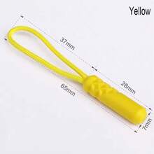 1/3/5pcs Zippers Pull Puller End Fit Rope Tag Replacement Clip Broken Buckle Fixer Suitcase Tent Backpack Zipper Cord - E-Mixed Color - View 11