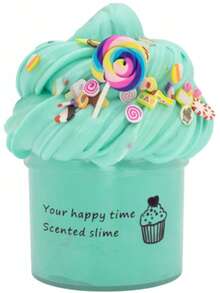100ml Arcilla de unicolor con Forma de Piruleta de Fruta, Arcilla de Ramen, Arcilla de Algodón, Slime, Arcilla Poke Juguete Anti-Estrés, Adecuado para Fiesta, Reunión, Cumpleaños, Regalo de Vuelta a la Escuela, Regalo de Cumpleaños, Favor de Fiesta, Adolescentes, Juguete de Slime para Niños, Regalo de Navidad, Acción de Gracias, Relleno de Calcetín Navideño, Compañero de Clase, Regalo para Familia y Amigos, Favor de Fiesta Festiva, Regalo de Pascua - Multicolor - Ver 16