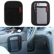 2pcs Car Mesh Bag Oxford Fabric Storage Net Bags Car Interior Organizer Phones Coins Keys Storage Auto Stowing Tidying Tools - Large - View 3