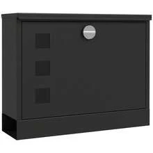 Wall Mounted Letterbox, Weatherproof Post Box, Modern Mailbox With 2 Keys And Viewing Windows, Easy To Install - T0001-01-6626 - View 12
