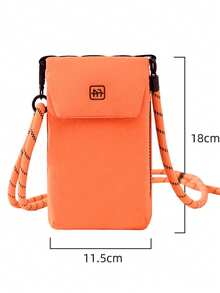 Women's Outdoor Crossbody Phone Bag, Durable Premium Soft Touch, Multi-Functional Storage With Secure Flap, Suitable For Running, Travel, Back To School And Casual Sports Style, Compact Hands-Free Design - Multicolor - View 12