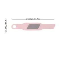 2pcs Soft Adjustable Wrist Braces For 6-8.3 Inch Wrist Circumference, High Elasticity Skin-Friendly Fabric Compression Wrist Support Band, Black Minimalist Full Coverage Design With Secure Thumb Loop And Reusable Hook And Loop Fastener, Even Pressure Fit To Wrist Contour - Multicolor - View 8