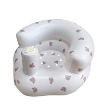 3-36 Months Inflatable Booster Seat For Infants, With Guardrail And Built-In Air Pump, Double-Layer Sitting Training Chair, Inflatable Floor Seat With Backrest, Foldable Inflatable Baby Chair, Portable Outdoor Mat, PVC Floor Seat For Sitting Training Only - Multicolor - View 16