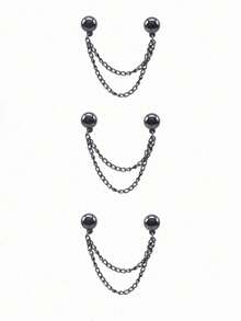 3pcs/1pc Adjustable Magnetic Pants Clips And Cuff Clips - Durable Alloy Material, Detachable Pant Leg Buckle, Suitable For Pants And T-Shirts, Magnetic Buckle On Pant Legs, Seamless Edges, A Magic Tool That Can Shorten Pants When They Are Too Long, Strong Magnetic Buckle Fixing Clip And Closure Device - Multicolor - View 15