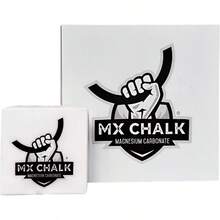 Caja de Cubos de Magnesia para Gimnasio, 1 LB, Contiene de (8) Cubos de 2 oz, carbonato de magnesia, Gimnasia, Halterofilia, Escalada, Calistenia, Color Blanco - Multicolor - Ver 1