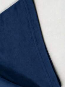 Big Jesus Fan Graphic Top-Loose-Fit Easy Relaxed Style, - Navy Blue - View 4
