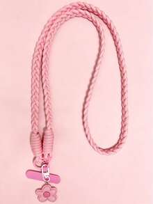 2pcs/1set Colorful Braided Crossbody Phone Lanyard, Detachable & Adjustable Halter, With Phone Connector, Portable Anti-Loss Hands-Free Phone Shoulder Strap, Women's Girls Commute Travel Phone Accessory Gift, Halloween, Christmas - Multicolor - View 25
