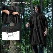 Multifunctional Raincoat, Portable Windproof Waterproof Rain Jacket, Suitable For Hiking, Cycling, Camping, Fishing And Rainy Outdoor Activities - A - View 4